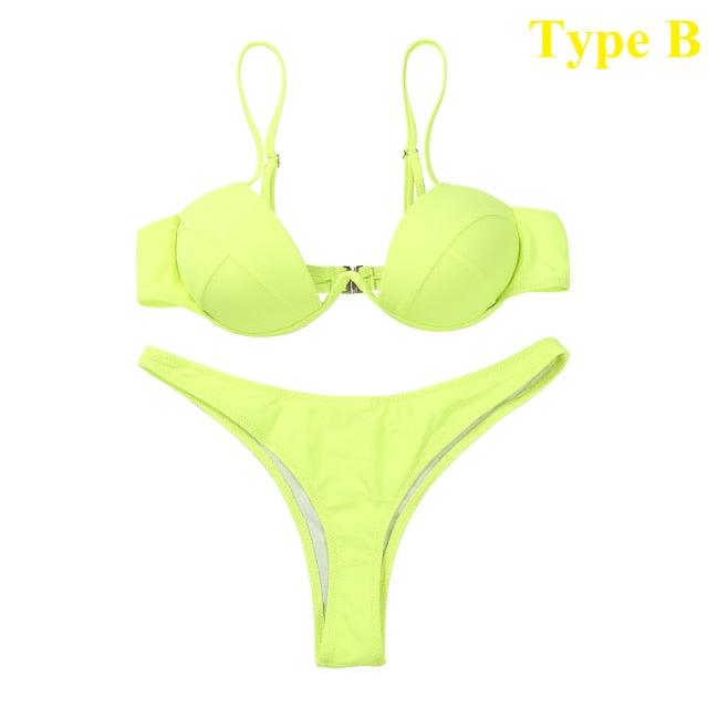 Pushed Up - two-piece Swimsuit