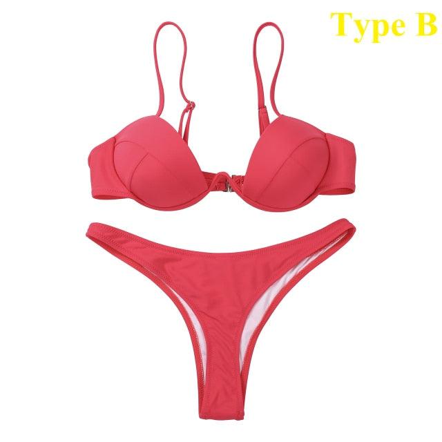 Pushed Up - two-piece Swimsuit