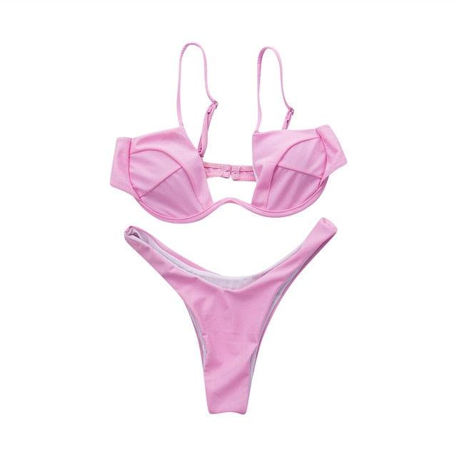 Pushed Up - two-piece Swimsuit