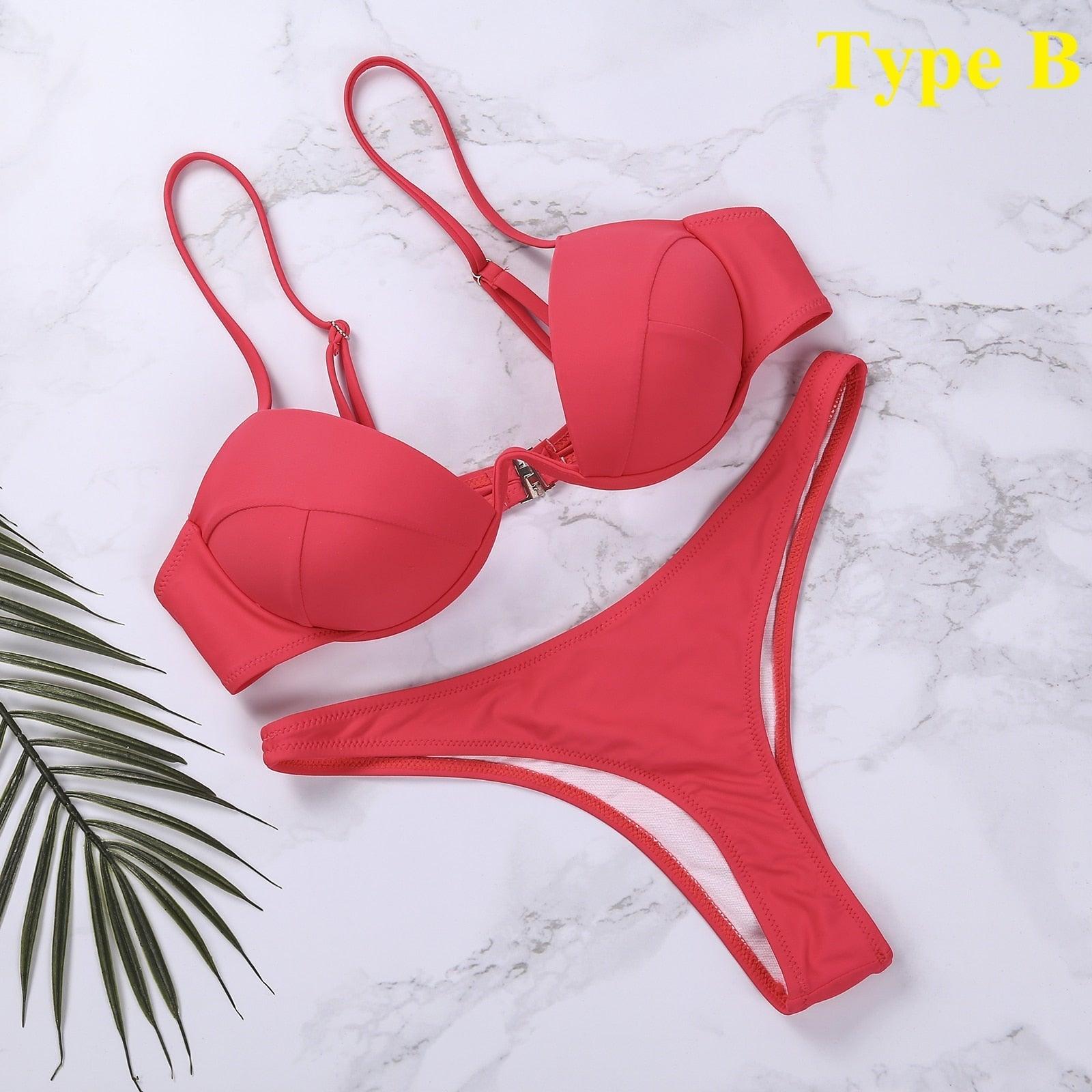 Pushed Up - two-piece Swimsuit